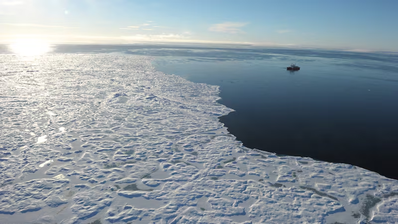 Areas of permafrost
